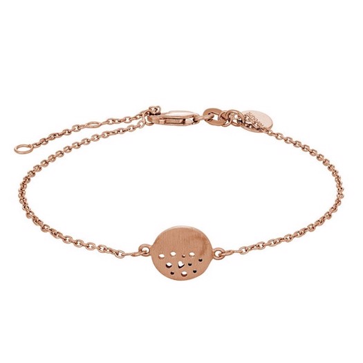 Nordahl Jewellery - DUST52 armbånd i rosaforgyldt sølv**